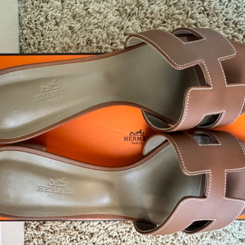 hermes oasis heel size 41.5 - Picture 6 of 11